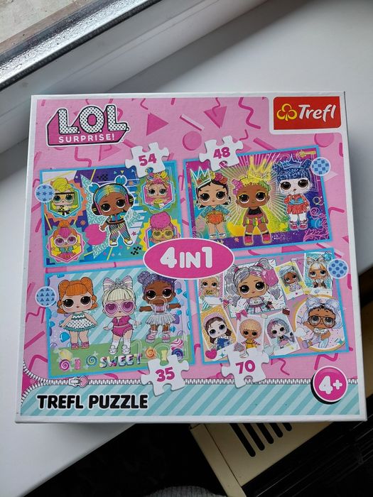Пазли LOL 4 в 1.