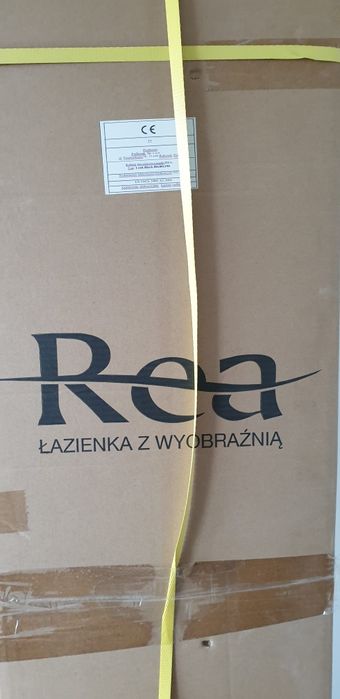 Nowa jeszcze nie odpakowana kabina Prysznicowa REA 80x80 cm Półokrągła