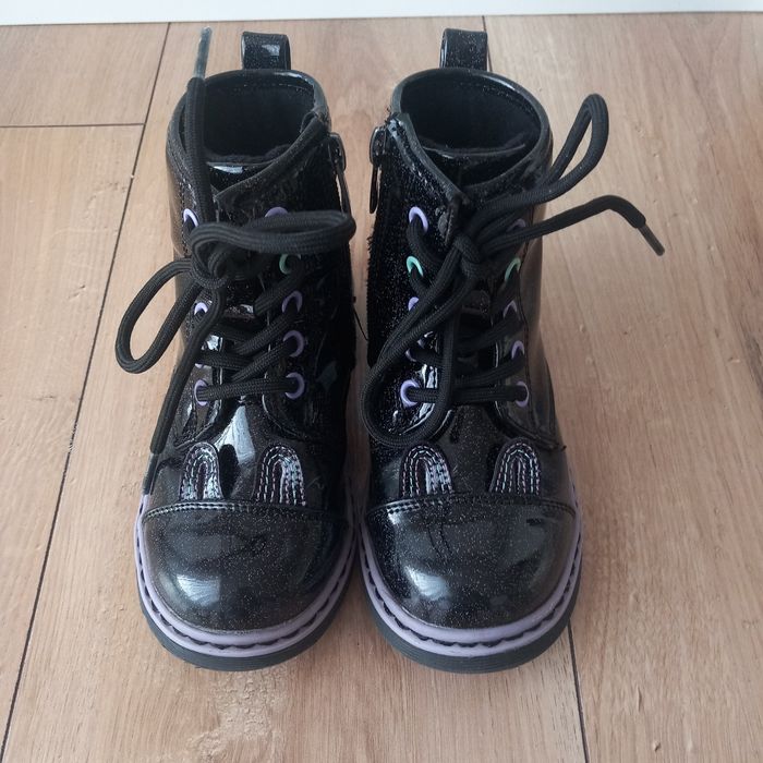Buty buciki botki czarne Nelli Nelly Blu dla dziewczynki rozmiar 27
