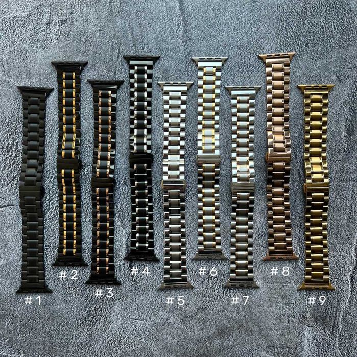 Сталевий ремінець STAINLESS STRAP 38/40/41/42/44/45/46/49