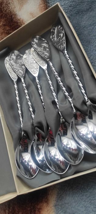 Zestaw łyżeczek PRL