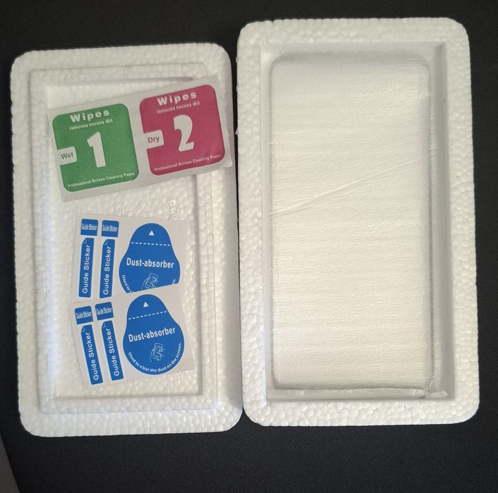 Folia szklana + Doom pancerz Case metalowa obudowa dla S9+