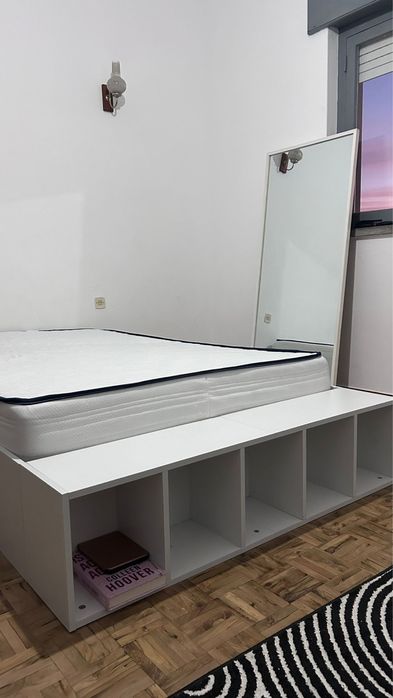Cama 120x190 com colchão