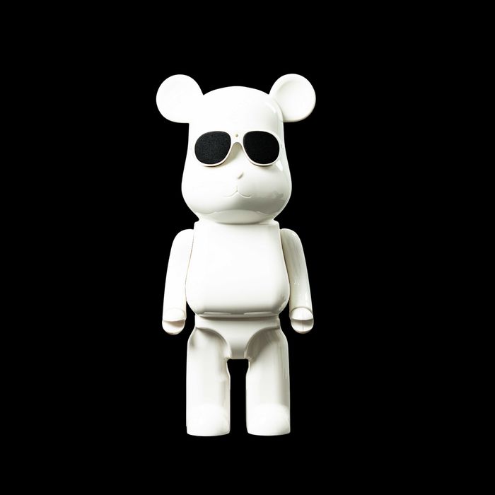 Coluna Bluetooth Estilo Urso Branco