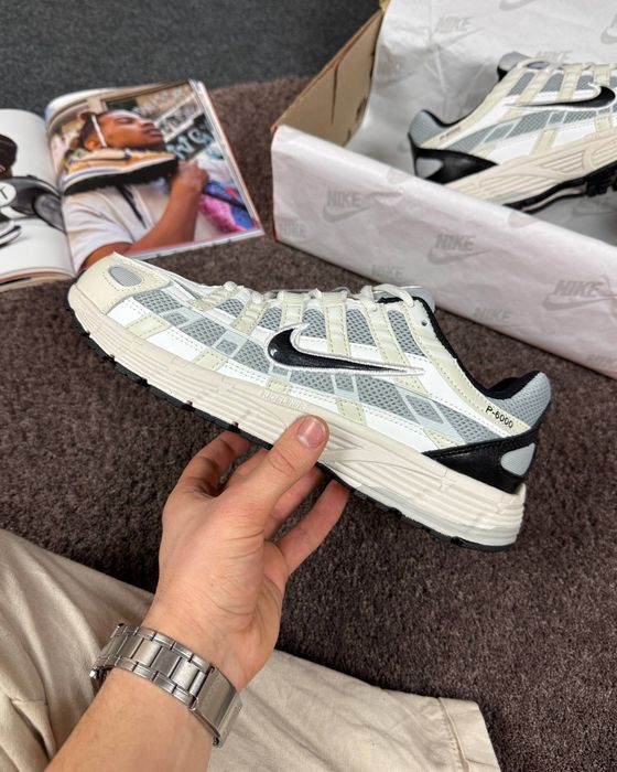 Чоловічі кросівки Nike P-6000 White Black / Nike / Найк / Кроссовки