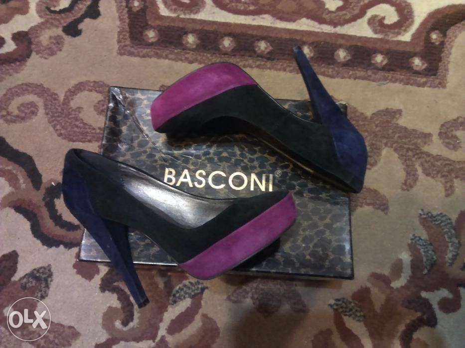 Basconi! Замшеві туфлі