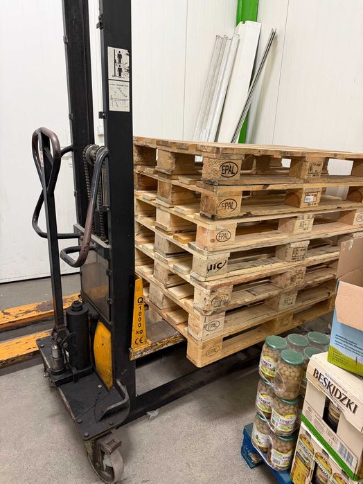 Wózek podnośnikowy sztaplarka ręczy ZAKREM