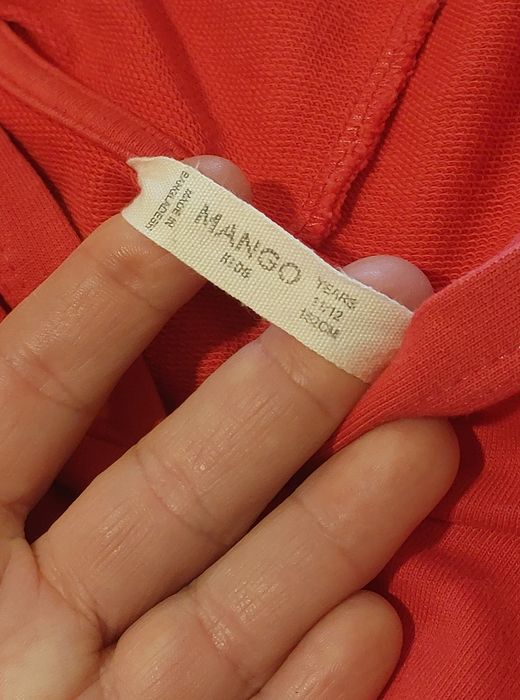 Vestido Algodão Vermelho, 11A