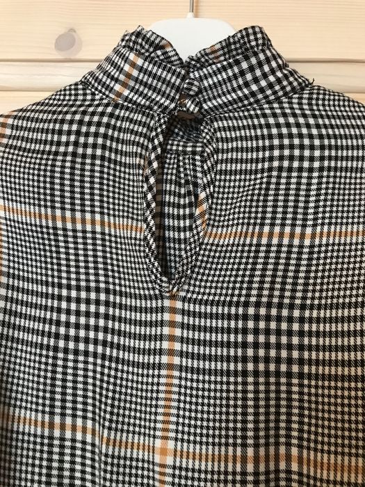 Sukienka w kratkę kratę Mohito 36/S jak nowa wiskoza