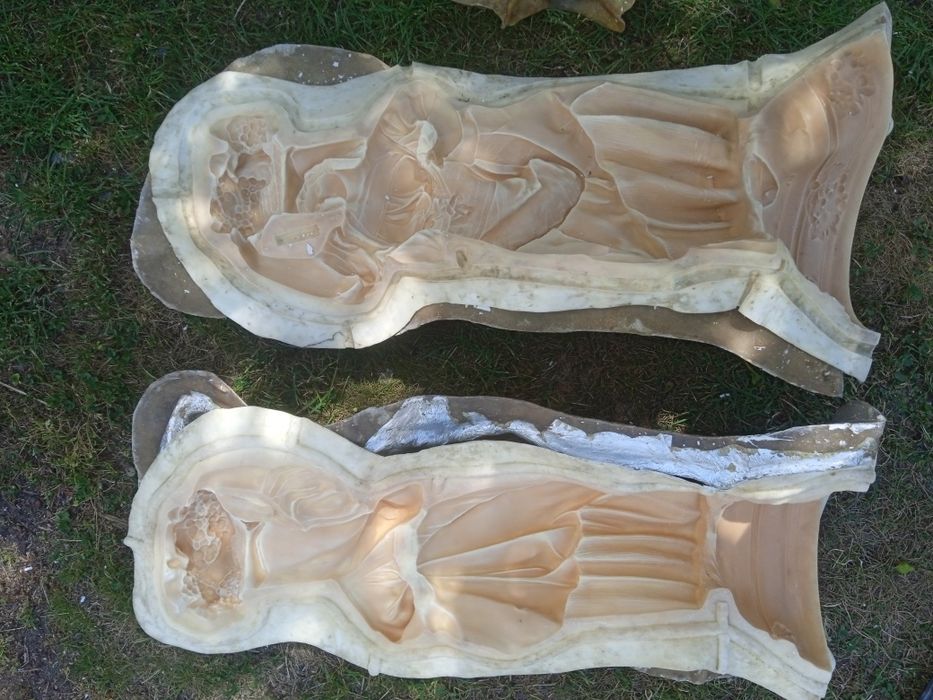 Formy do figur gipsowych.