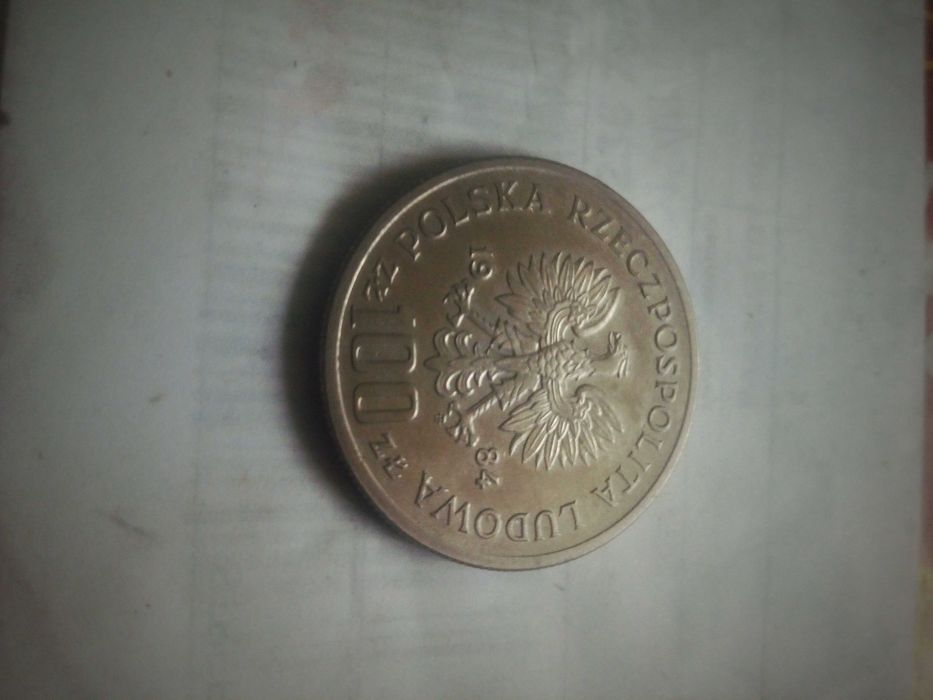 Moneta 100 zł 40 lat PRL
