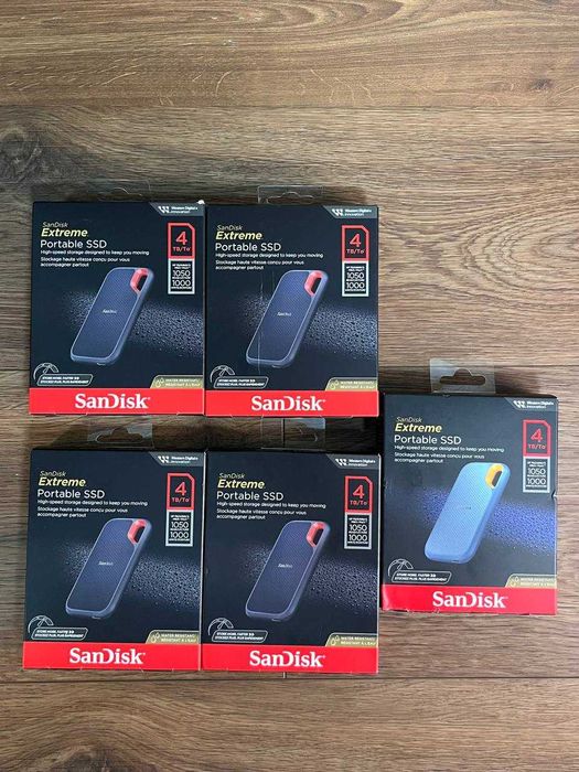 SSD диск SanDisk Extreme Portable E61 V2 4TB USB 3.2 Type-C TLC