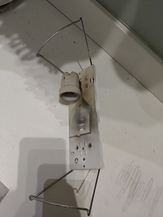 Szklany ozdobny kinkiet