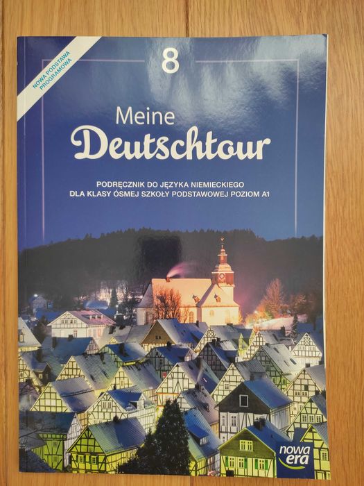 podręcznik Meine Deutschtour 8. Podręcznik do klasy ósmej SP
