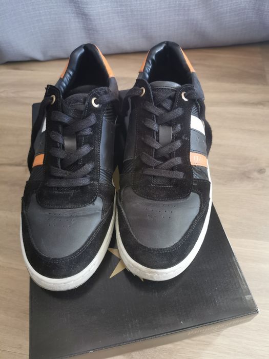 Włoskie sneakersy skórzane, rozm. 41
