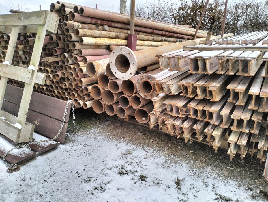 Słupek ogrodzeniowy rura fi76 2,75/1kg