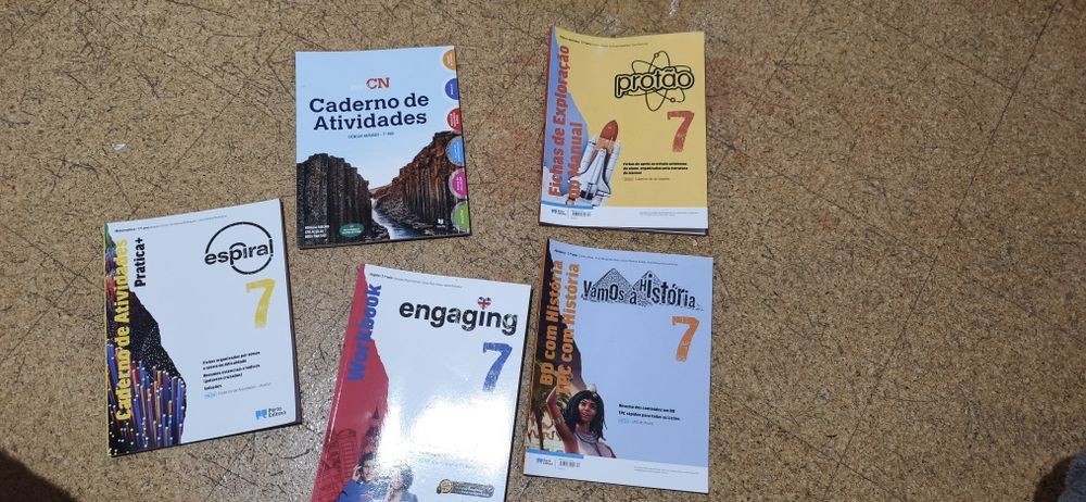 Livros de fichas 7 ano
