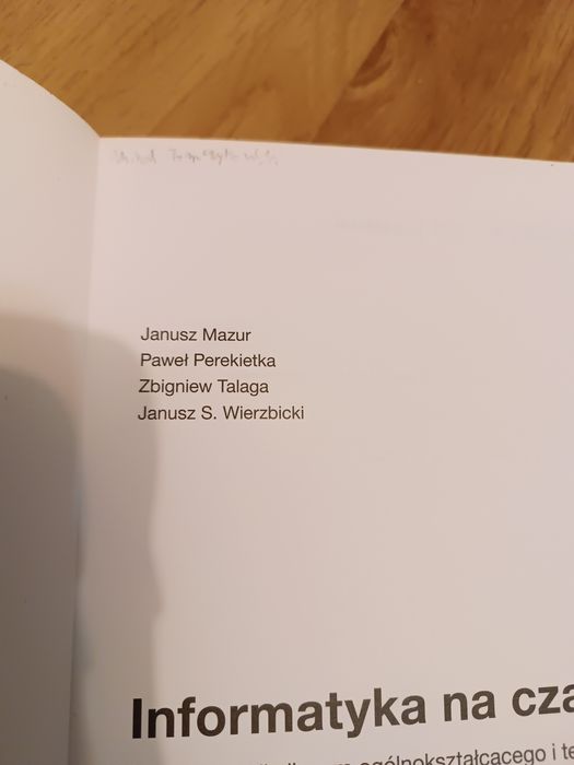 Podręcznik do informatyki