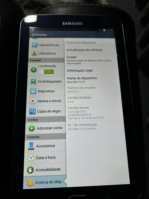 Tablet Samsung Galaxy Tab3
