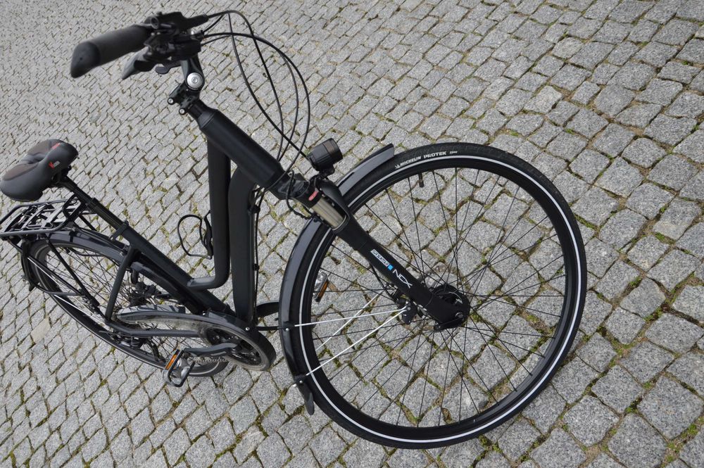 Rower damski trekking Romet Gazela 9 - najwyższy model / świetny stan