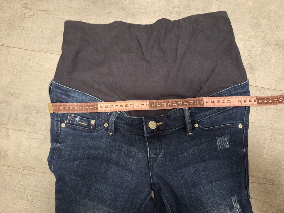 Spodnie, Jeansy ciążowe H&M rozm. 34