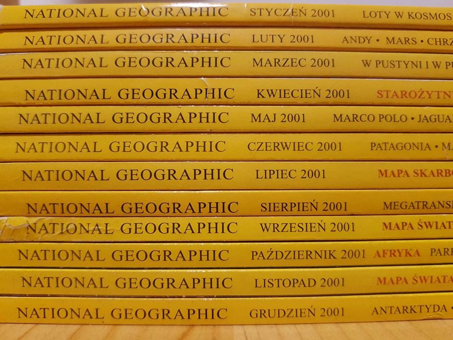 National Geographic unikatowa kolekcja zestaw kolekcjonerski