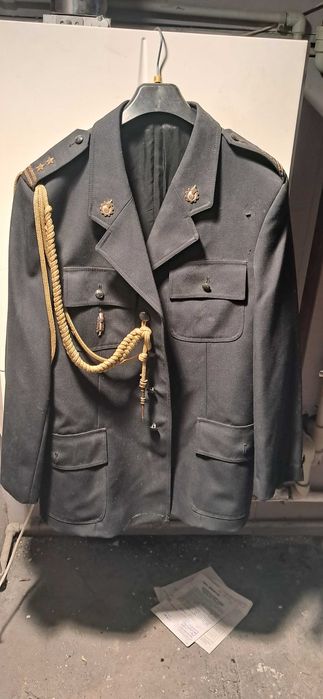 Mundur wyjściowy Straż Pożarna PSP Oficer Podkapitan Komplet ze sznure