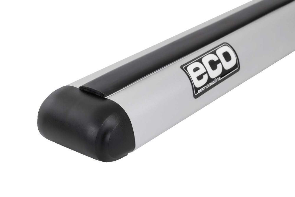 Bagażnik dachowy uniwersalny aluminiowy na relingi Inter Pack Eco Alubase 135 cm