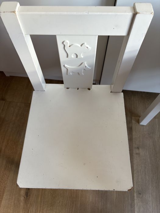 Stolik i dwa krzesła Ikea Kritter