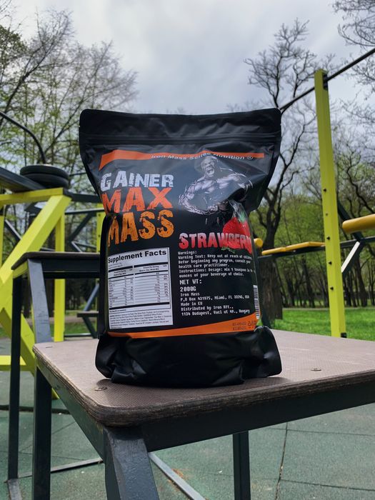 Акція! 2 кг 499 грн Гейнер MAX MASS GAINER (протеїн, креатин, шейкер)