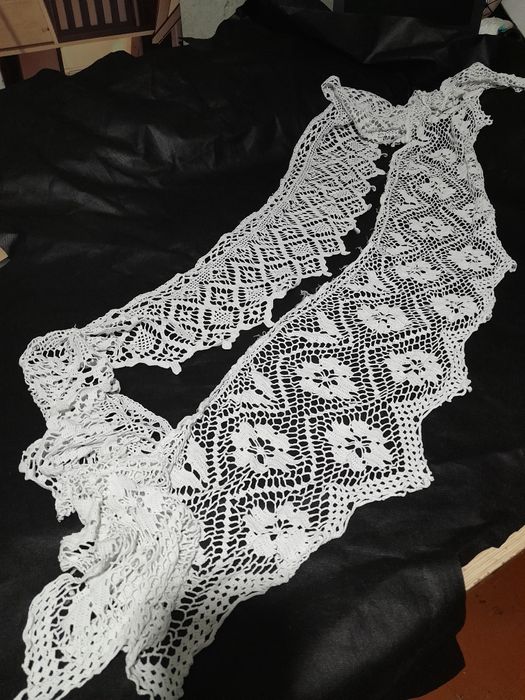 Кружево,ручная работа.Крючок.