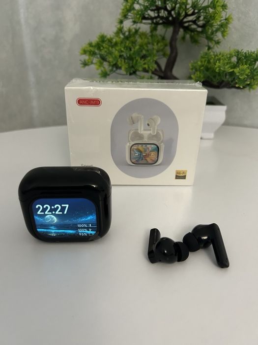 Бездротові навушники з сенсорним екраном JM19