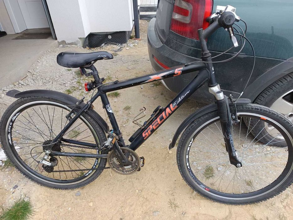 Rower, nowe koła 26