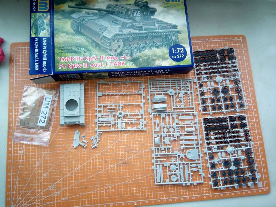 Модель танка Pz 3 L 1:72