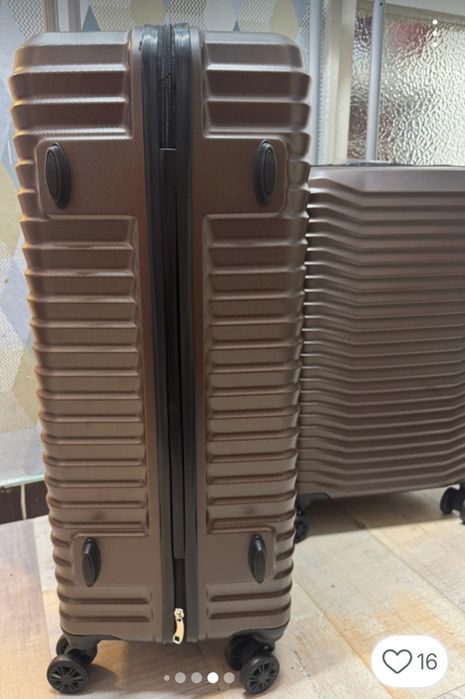 Lindo Set de 3 Malas de viagem com rodas a 360°. Novas!