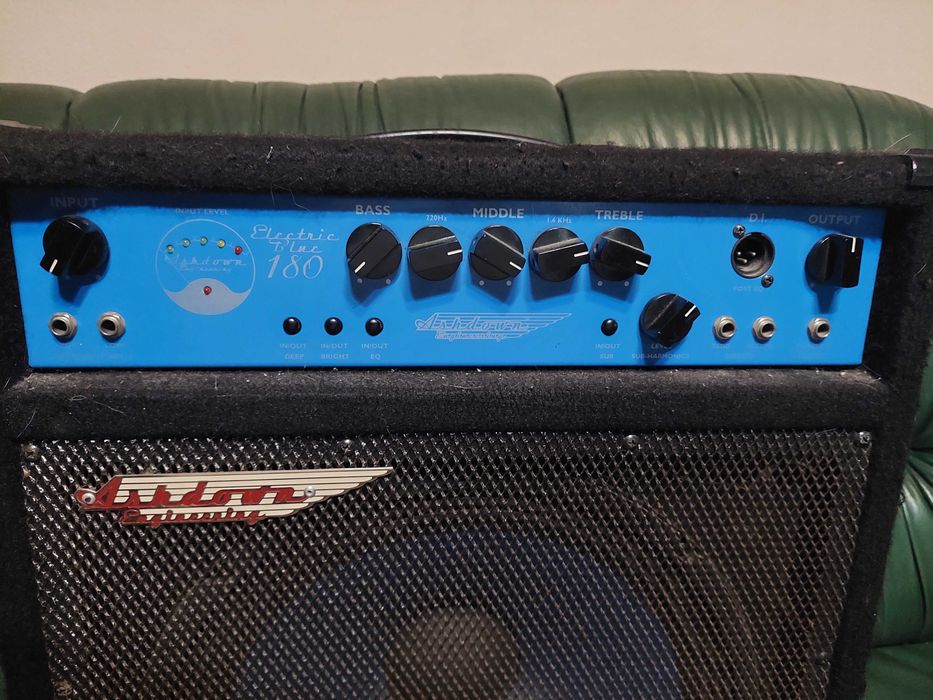 Combo de baixo Ashdown Eletric Blue 180