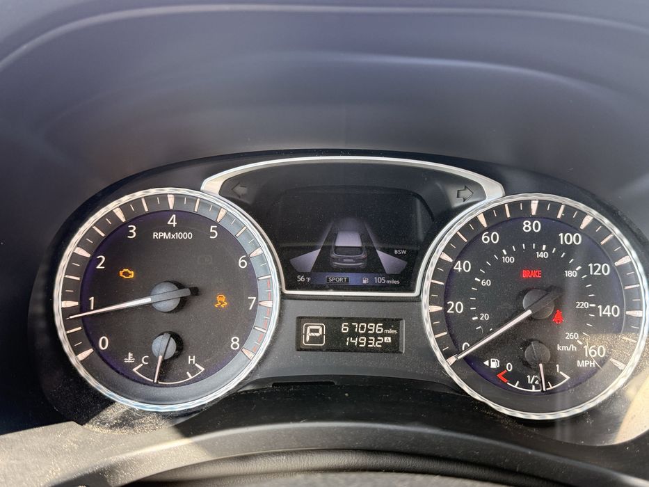 Infiniti QX60/2016/3,5/265/4wd/ГБО BRC