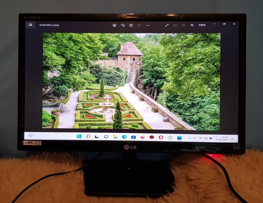 Monitor Led LG Flatron IPS224V-PN