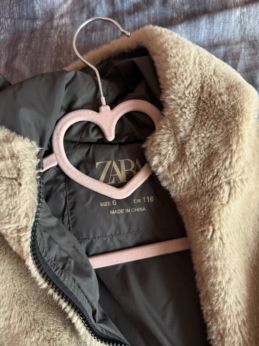 Шуба( шубка ) від zara куртка на дівчинку весна