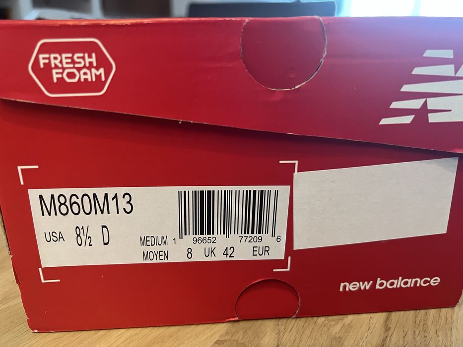 New Balance - Fresh Foam 860 - Preto