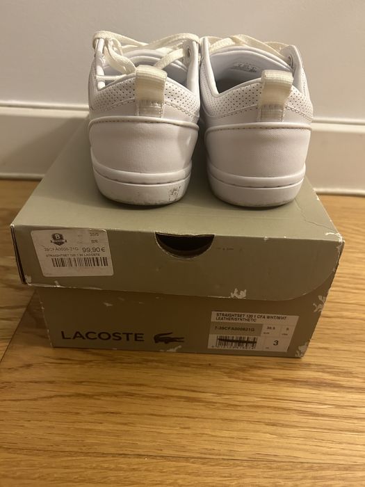 Lacoste brancos senhora