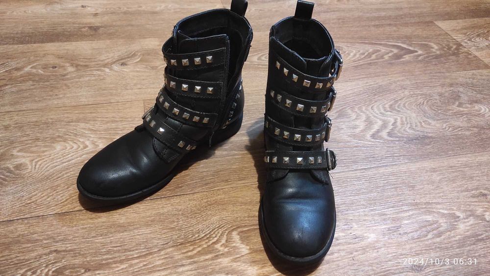 Шкіряні демі черевики р.37