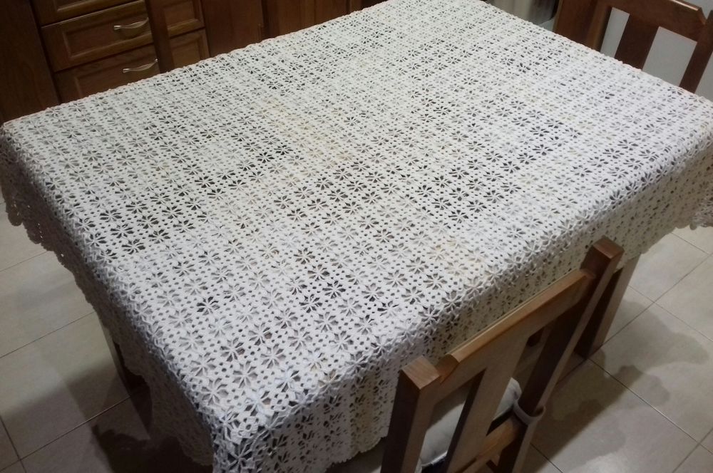 Toalha de renda nova