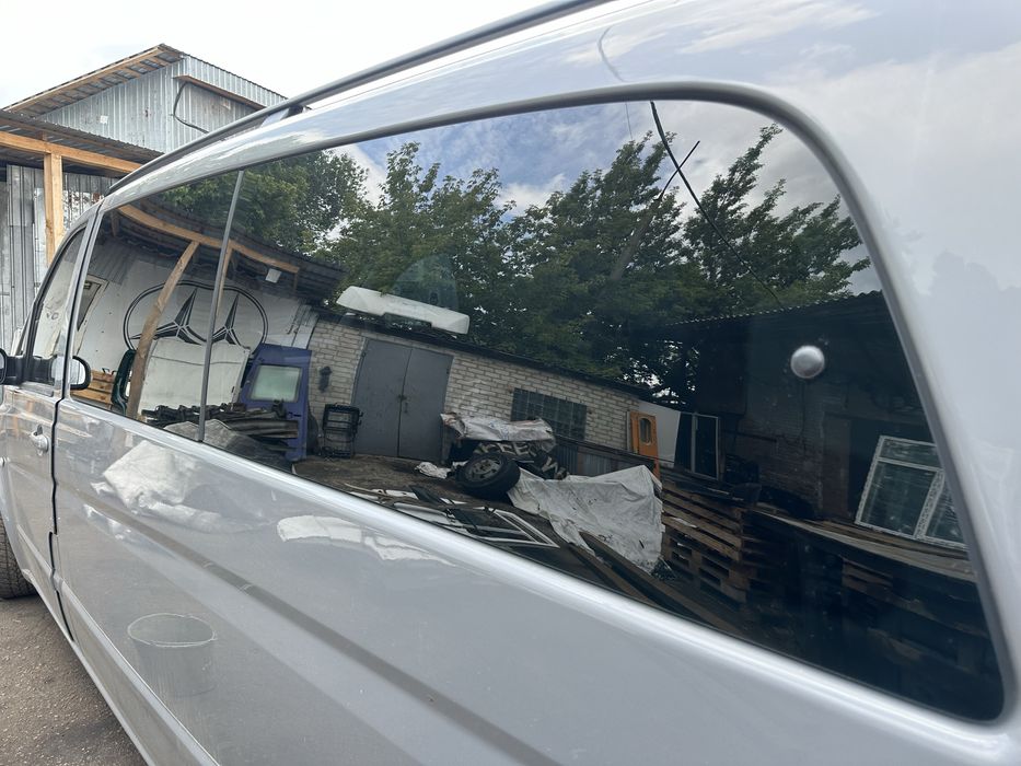 Стекло жабра электрическое Mercedes Vito 639, Viano длина extra long