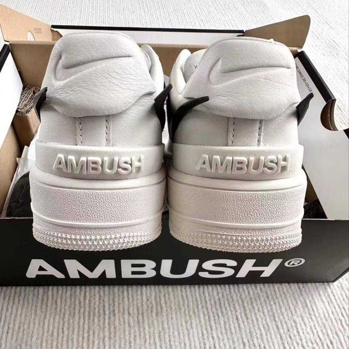 (БЕЗ ПЕРЕДОПЛАТИ)Nike Air Force x Ambush найк аір аер форс амбуш білі