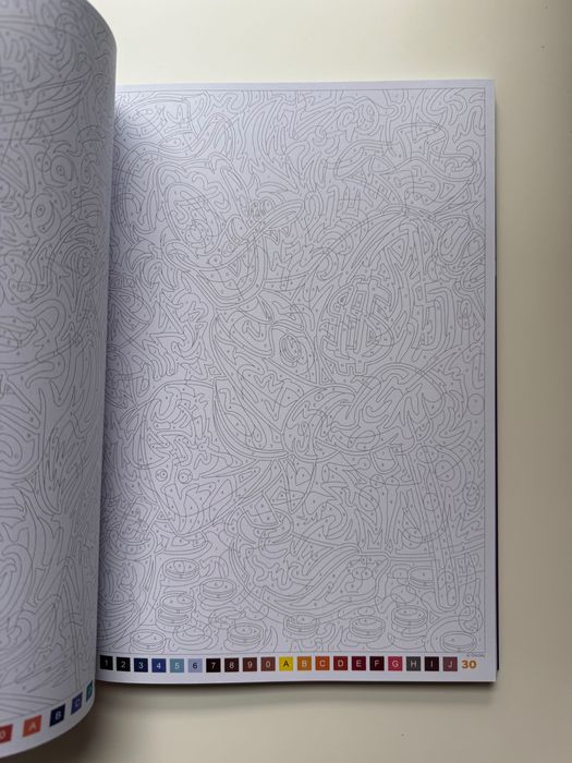 Розмальовка по номерам