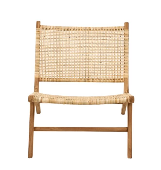 Cadeira Lounge Natural | DIAH | CASA