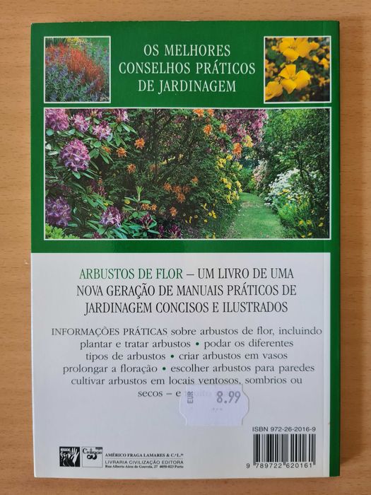 Livro "Arbustos de Flor" de Charles Chesshire