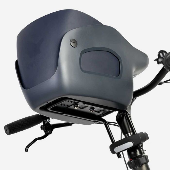 Kosz rowerowy dla psa Kvisp Midnight Gray