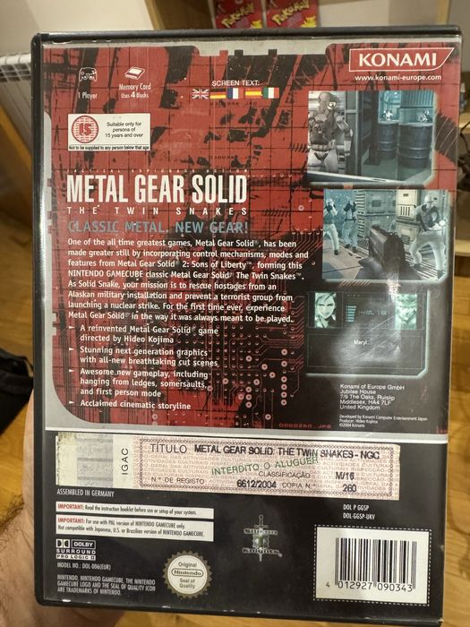 Metal Gear Solid The Twin Snakes - Gamecube